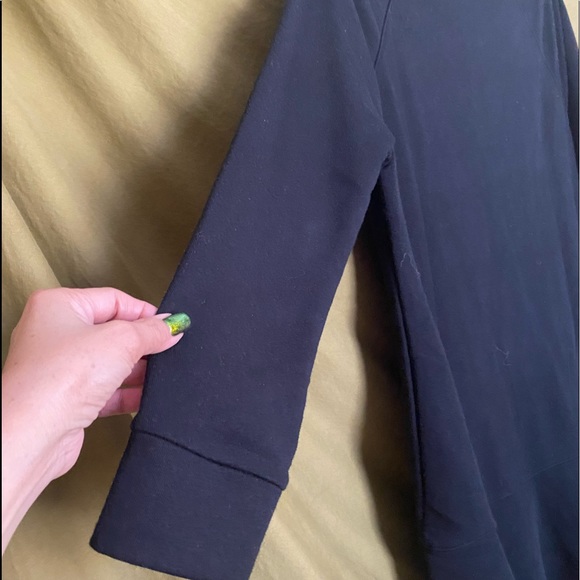 ♥️ DKNY Cute Black Midi  Sweater Dress ♥️ - Picture 6 of 8